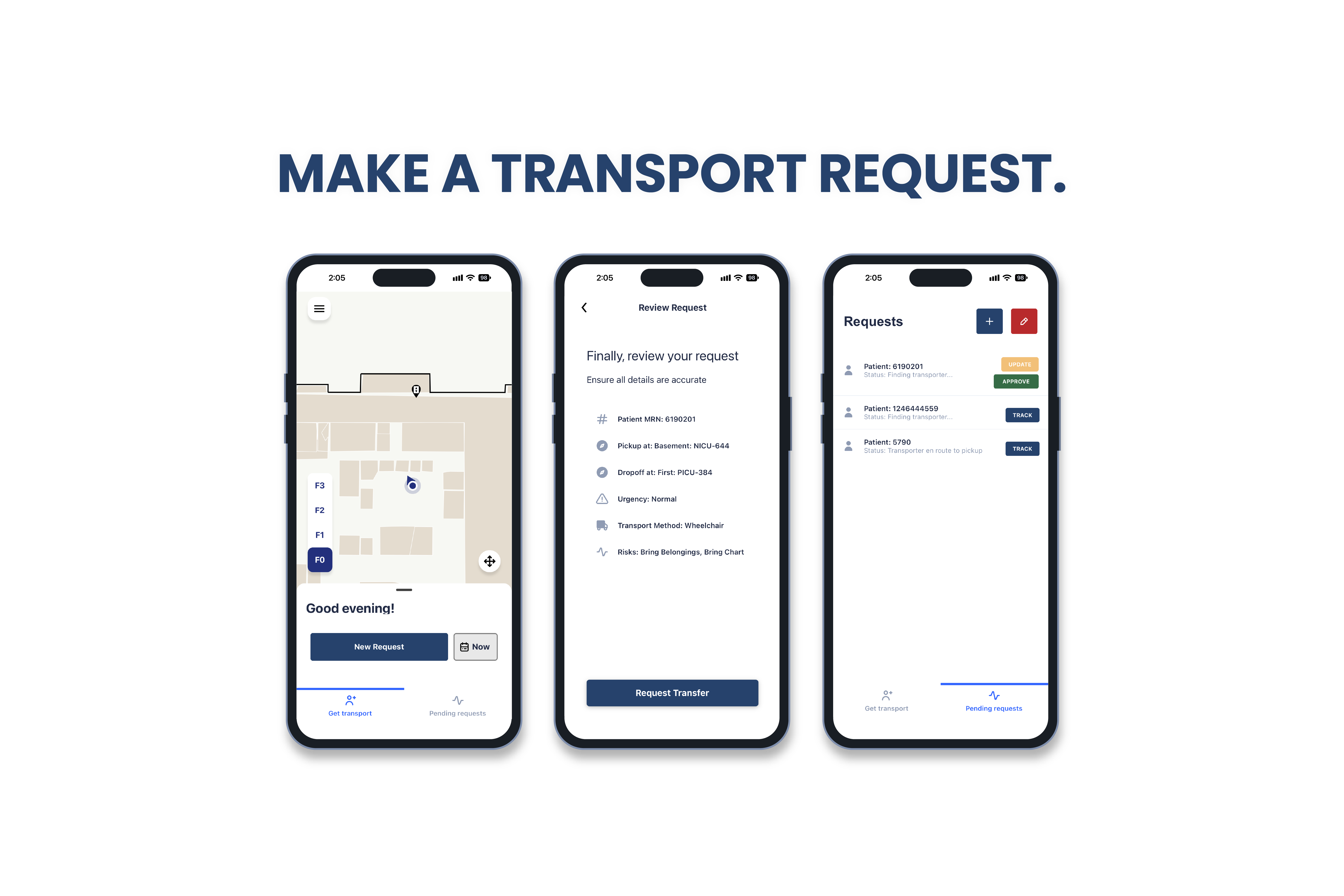 Juxta Transport Interface Mockup 1